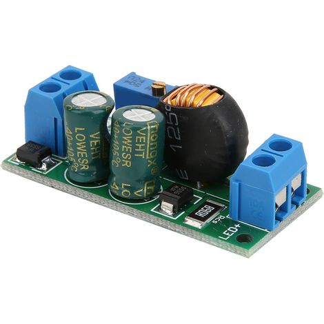 Module d'alimentation LED LD48AJTA 72W DC 6-50V 1-3A Convertisseur de courant PWM Régulateur 3A 8-16V avec bornier (1/5)
