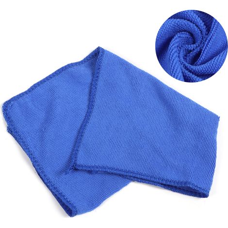 Chiffon Microfibre Lavage Voiture Nettoyage Cuisine Maison Auto 30x26cm Torchon Absorbant (1/5)