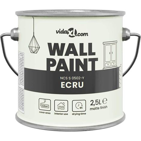 Wall Paint Brown 16.5 x 16.5 x 15.9 cm Wall Print vidaXL (1/5)