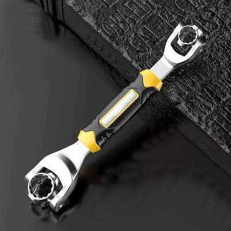 52-in-1 Multifunktions-Steckschlüsselsatz mit 360°-Kopf – Edelstahl mit rutschfestem Griff – Ideal für Heimwerker und Automechaniker