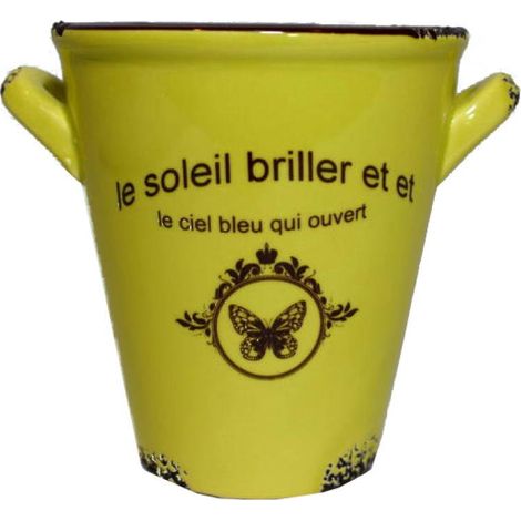 Copertura per tazza in ceramica celadon in stile vintage, altezza 10,5 cm (1/4)