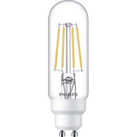 Philips LED Filament Lampe ersetzt 40W GU10 Röhre - T30 4,5W 470lm 4000K Einerpack (1/5)