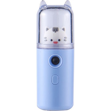 Vaporisateur facial portable Mini Cartoon Mignon Fille Vapeur Faciale Vaporisateur Nano Brume Portable (1/5)