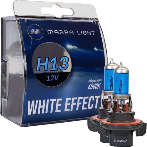 MARBA LIGHT WEISSER EFFEKT H13 60/55W 12V GLÜHBIRNEN (1/5)