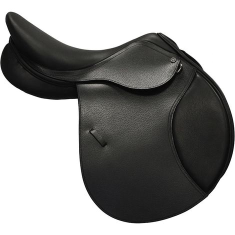 16,5", nero: Sella da salto Winner special Tonale in pelle con doppi appoggi (1/2)