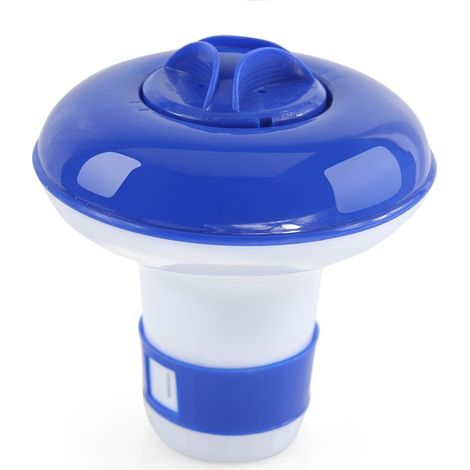 Distributeur de piscine télescope petit pour tablettes de chlore et multitabs 20g (1/4)