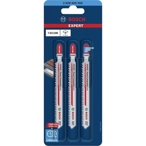 BOSCH HOJA EXPERT .PLASTIC COMPOSITES CLEAN. T301CHM PARA SIERRAS DE CALAR
