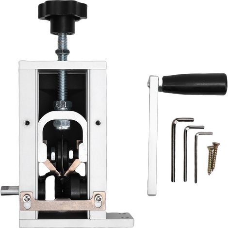 Machine à dénuder les fils manuelle, éplucheur d'isolation alimenté par manivelle ou perceuse électrique pour un diamètre de 1 à 21mm