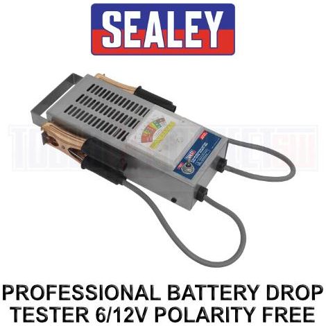 Sealey Polarity Free Professional Battery Drop Tester 6/12V BT91/7PF