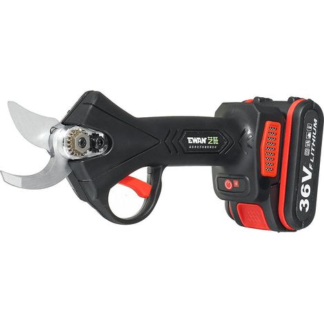Sécateur électrique sans fil 36 Vf 25 mm, outil de coupe de branches d'arbres avec batterie Li-ion (1/5)