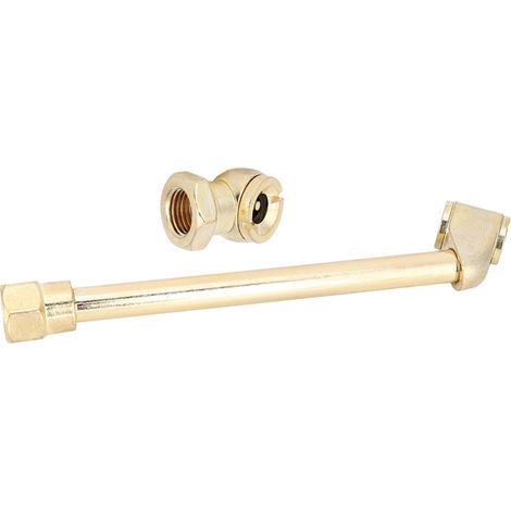 Embout de gonflage pneumatique 1/4 pouce filetage interne pour pompe et pistolet à pneus, accessoire de gonfleur (1/5)