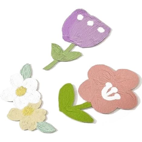 Autocollants de toilette en forme de fleur avec parfum anti-odeur, désodorisant pour salle de bain, décoration de réservoir, accessoires de toilette (1/5)