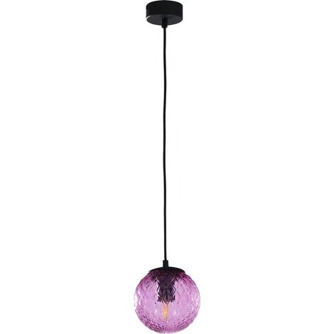 Pendelleuchte Glas Kugelschirm Ø 14 cm H: max. 162 cm verstellbar G9 Hängeleuchte Küche Pendelleuchte Esstisch