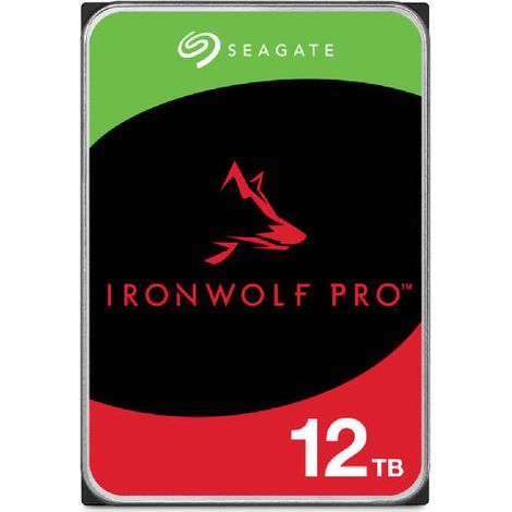 Disco Duro Seagate IronWolf Pro NAS 12 TB 3.5" SATA 3 (1/4)