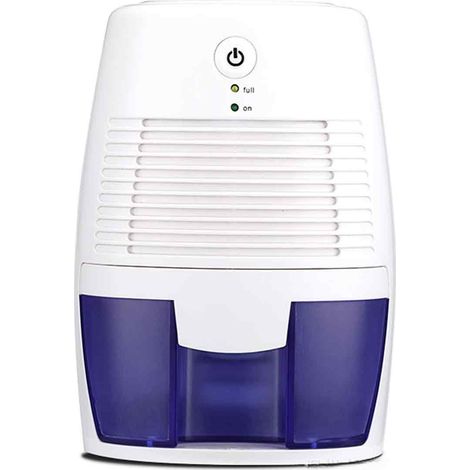 1 déshumidificateur, compact et portable, silencieux, pour chambre ou bureau, surface jusqu'à 20 m² (1/5)