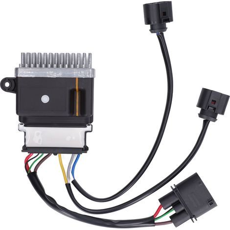 Acouto Module de Commande de Ventilateur de Refroidissement du Moteur de Remplacement Module de Commande du Ventilateur de Refroidissement du Moteur Caoutchouc Métallique 8K0 959 50 G. (1/5)