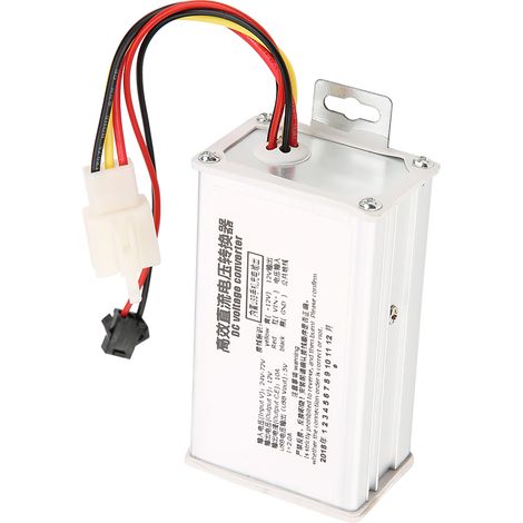 Convertisseur CC abaisseur de tension 24 V-72 V vers 12 V 10 A et sortie USB 5 V 2 A (1/5)