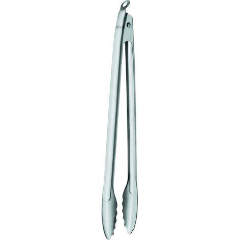 RÖSLE Pinze per barbecue, con sistema di bloccaggio brevettato per grigliare, cucinare e servire, 40 cm, acciaio inossidabile 18/10, lavabile in lavastoviglie (1/5)