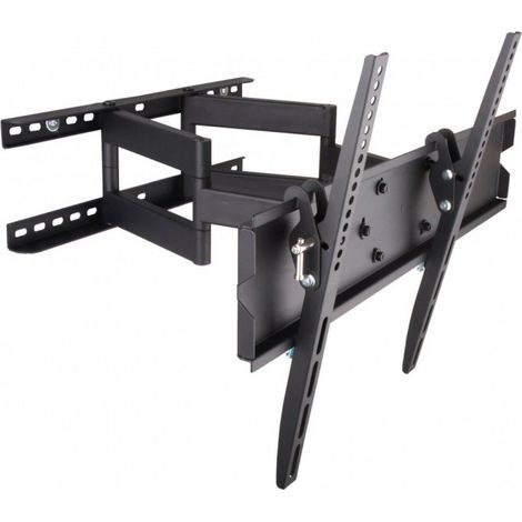 Support mural TV TECHLY 23-55 pouces - 70 kg, rotation à 90° (1/4)