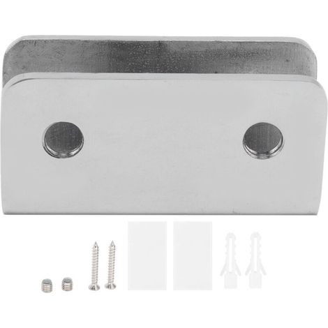 Support à Pince pour Verre en Acier Inoxydable, Fournitures de Salle de Bains Durables pour Verre de 8 à 12 Mm (1/5)