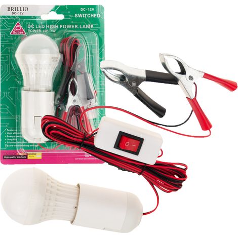 TG56137 LAMPADINA LED per morsetti batteria AUTO campeggio (1/5)