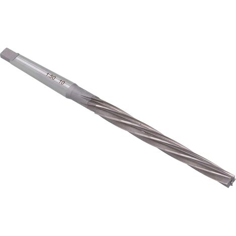 Tapered Shank Reamer, 1:50 10mm HSS 6-flute (1/5)