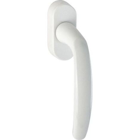 HOPPE 10760943 Atlanta Poignée de fenêtre 90 ° VK 7 x 32-42 mm Blanc RAL 9016