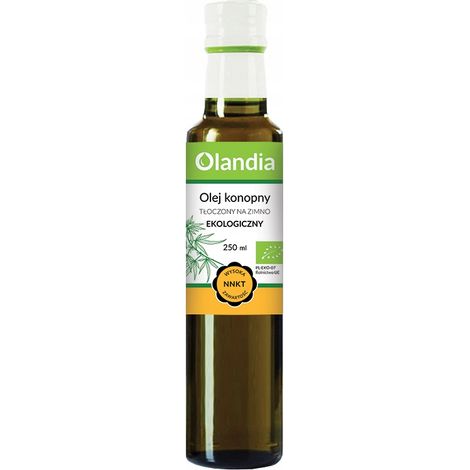 Olio di canapa biologico spremuto a freddo 250 ml - Olandia (1/2)
