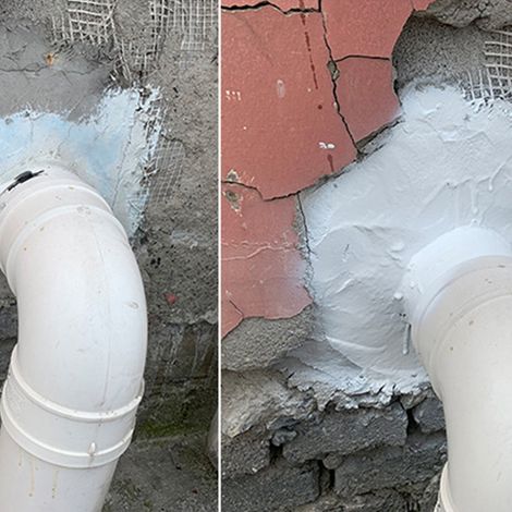 1000 ml weißes Polyurethan-Dichtmittel zur Abdichtung von Dächern, Terrassen und Außenwänden – ideal für die Reparatur von Dächern, Terrassen und Außenwänden. (1/3)