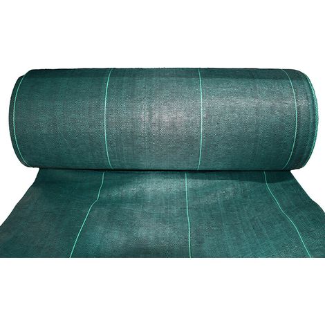Toile de paillage - Vert - 100gr/m² - Plié Pliés 1.05m x 100m Vert
