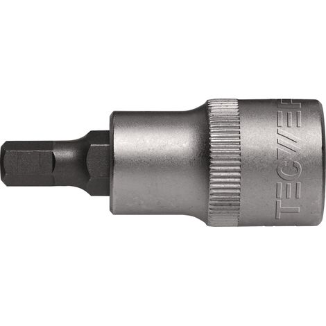 Clé à douille 1/2 pouce six pans intérieurs SW 7mm L.55mm TECWERK (1/3)
