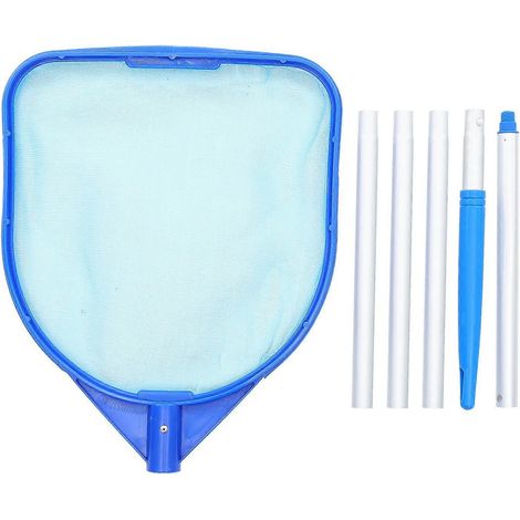 Nettoyeur de feuilles pour piscine, épuisette pour bassin, utilisée pour enlever les débris. (1/5)