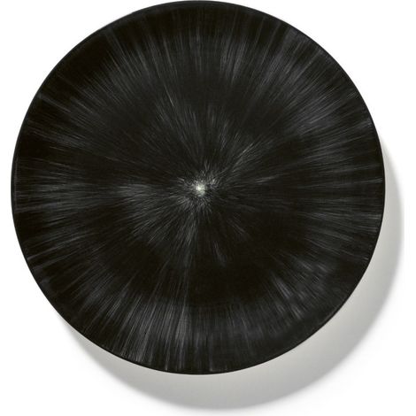 Plat noir central 280 mm - Finedine