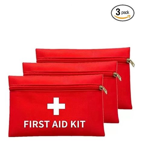 Mini Trousse Premier Secours, Petite Trousse à Pharmacie Mini Boîte Médical Mini Kits de Survie Petite Sac de Rangement de Médicaments pour Travail Voyage Camping (1/5)