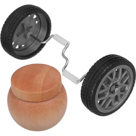 Wooden and ABS Parrot Balance Wheel, Set of 1 (1/5)