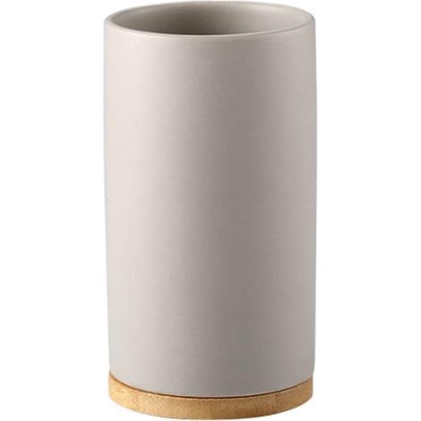 Tête de brosse à dents en céramique de 400 ml, porte-brosse à dents et dentifrice pour salle de bain (1/5)