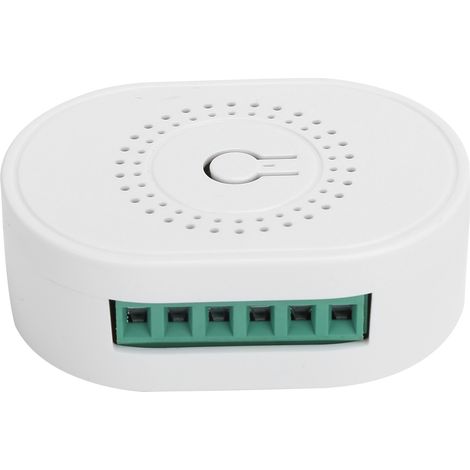 Ortviai Disjoncteur intelligent WiFi TMW02-10A-W Blanc, commande vocale et application mobile (1/5)