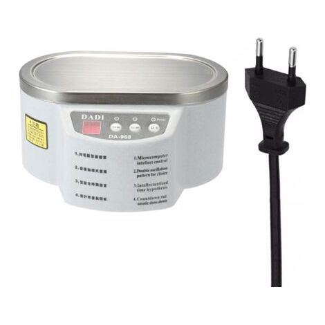 Mini nettoyeur ultrasonique numérique 50W, léger, pour nettoyer les bijoux et les légumes