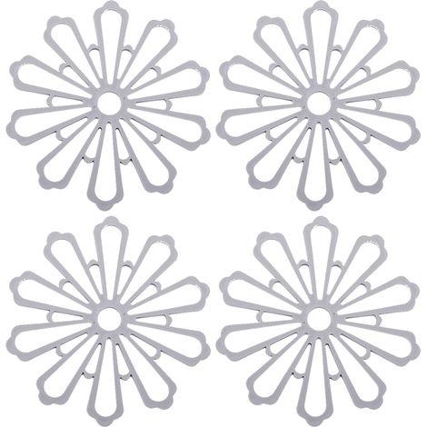Ensemble de dessous de plat en silicone pour plats chauds, casseroles et poêles, dessous de plat pour la cuisine, pour comptoir et tablettes. (1/5)