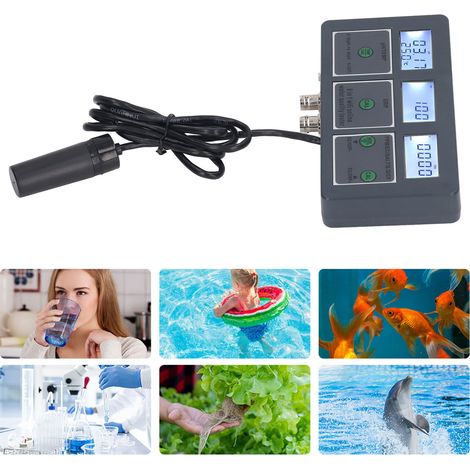 8-in-1-WLAN-Wasserqualitätstester (SG/PH/EC/SALT/ORP/TDS/CF/TEMP), mit Graffiti-App, Online-Aquarienüberwachungssystem, europäischer Standard 230V. (1/5)
