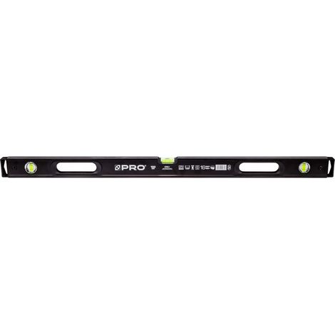 PRO900 Hochleistungs-Wasserwaage, schwarz, doppelseitig gefräst, 100 cm (1/5)