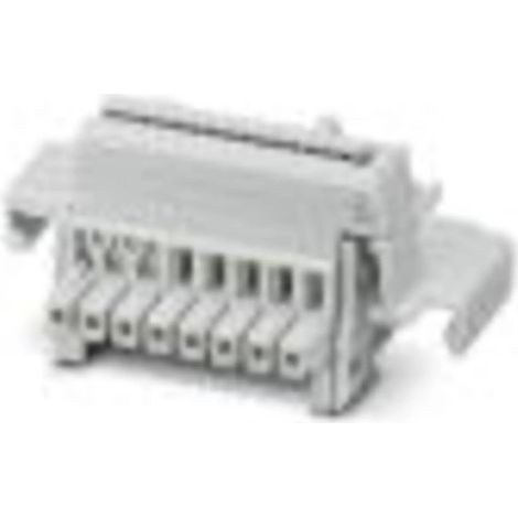[NEUWERTIG] B-Ware Phoenix Contact Tragschienen Busverbinder Steckverbinder Tbus8 Lichtgrau 30 Stk