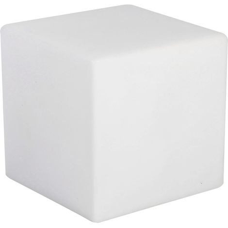 Lampe de table à LED à changement de couleur en forme de cube, lumière d'ambiance, accessoire de décoration pour la maison et les fêtes