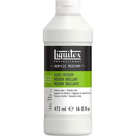 LIQUITEX PROFESSIONAL POT D'ADDITIF VERNIS BRIL…