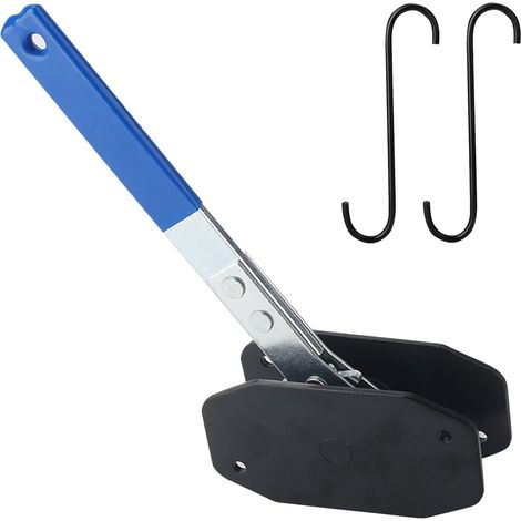 Outil de Compression d'Étrier de Frein 4 en 1 avec Écarteur à Piston à Cliquet Rotatif 360° - Outil Universel pour Pistons Simple, Double et Quadruple - Réparation Automobile Sûre et Efficace (1/5)