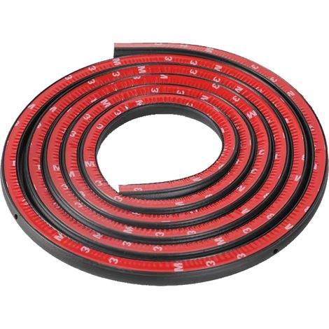 Joint Détendeur Porte - Joint Étanche Vent Eau Poussière - En Caoutchouc Autoadhésif Épais - Pour Portes Fenêtres Intérieur Extérieur - 10 m (1/5)