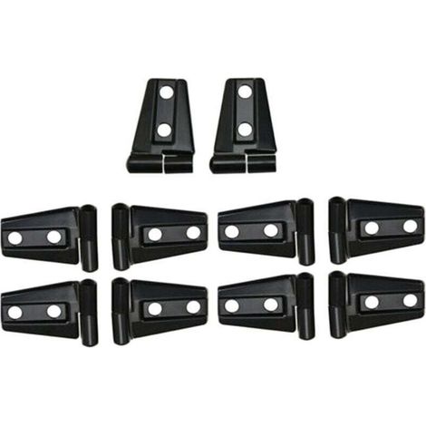 10X Capot et Couvercle de Charnière Porte pour Accessoires D'Auto Jk Jku 2007-2017 (1/4)