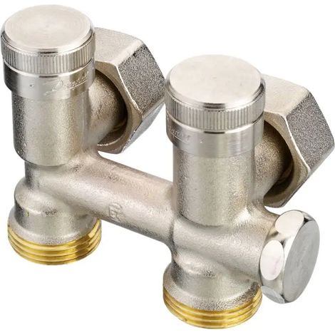 Danfoss Raccordo universale RLV-K per radiatore a valvola, radiatore R 1/2, angolo, 003L0282