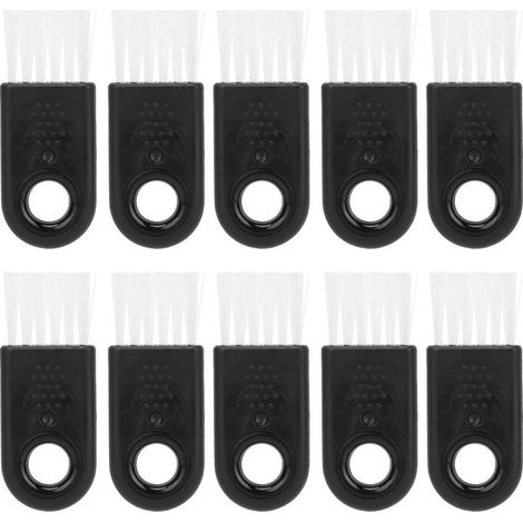 Lot de 10 brosses de nettoyage multifonctions pour rasoir électrique, outil de nettoyage et d'élimination des poils de barbe (1/5)
