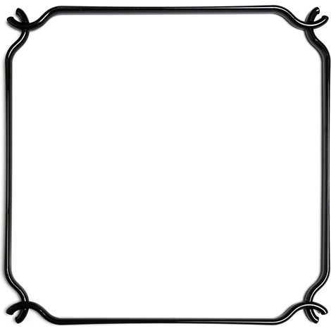 creative cables Cage Quadrato - Struttura per lampadari - M - L 48 cm, Nero